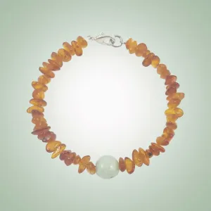 Amber Chip Bracelet
