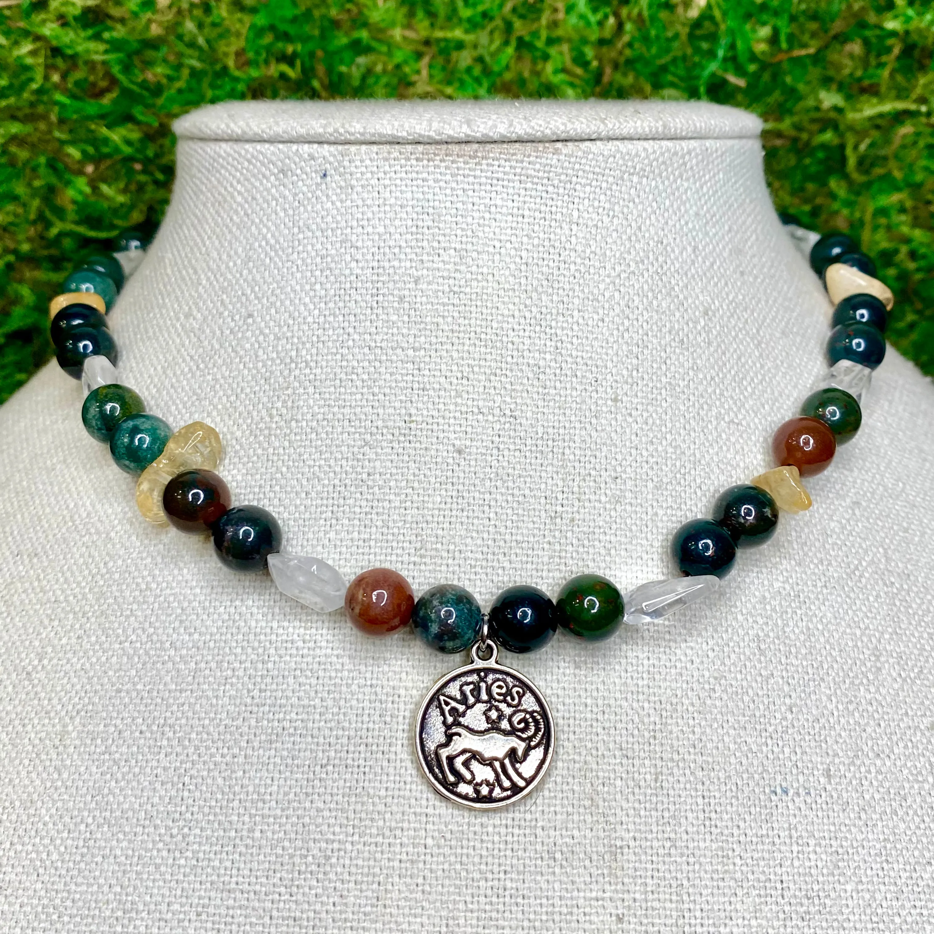 Aries Zodiac Necklace