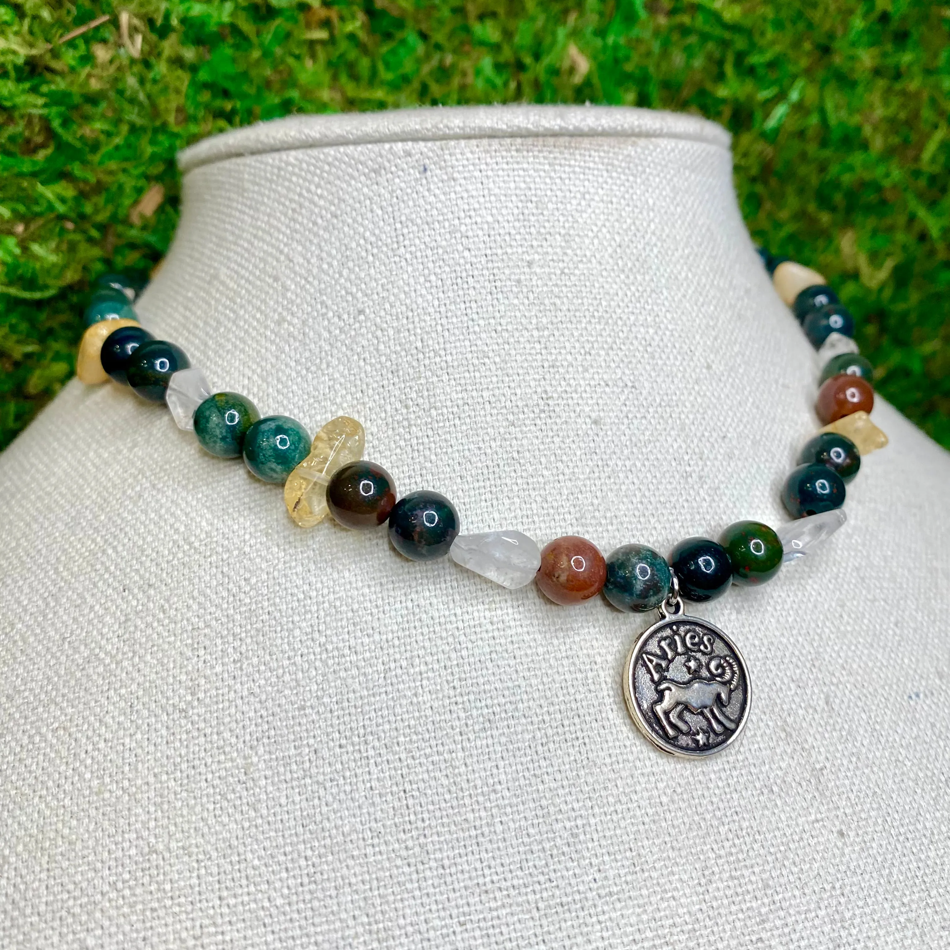 Aries Zodiac Necklace