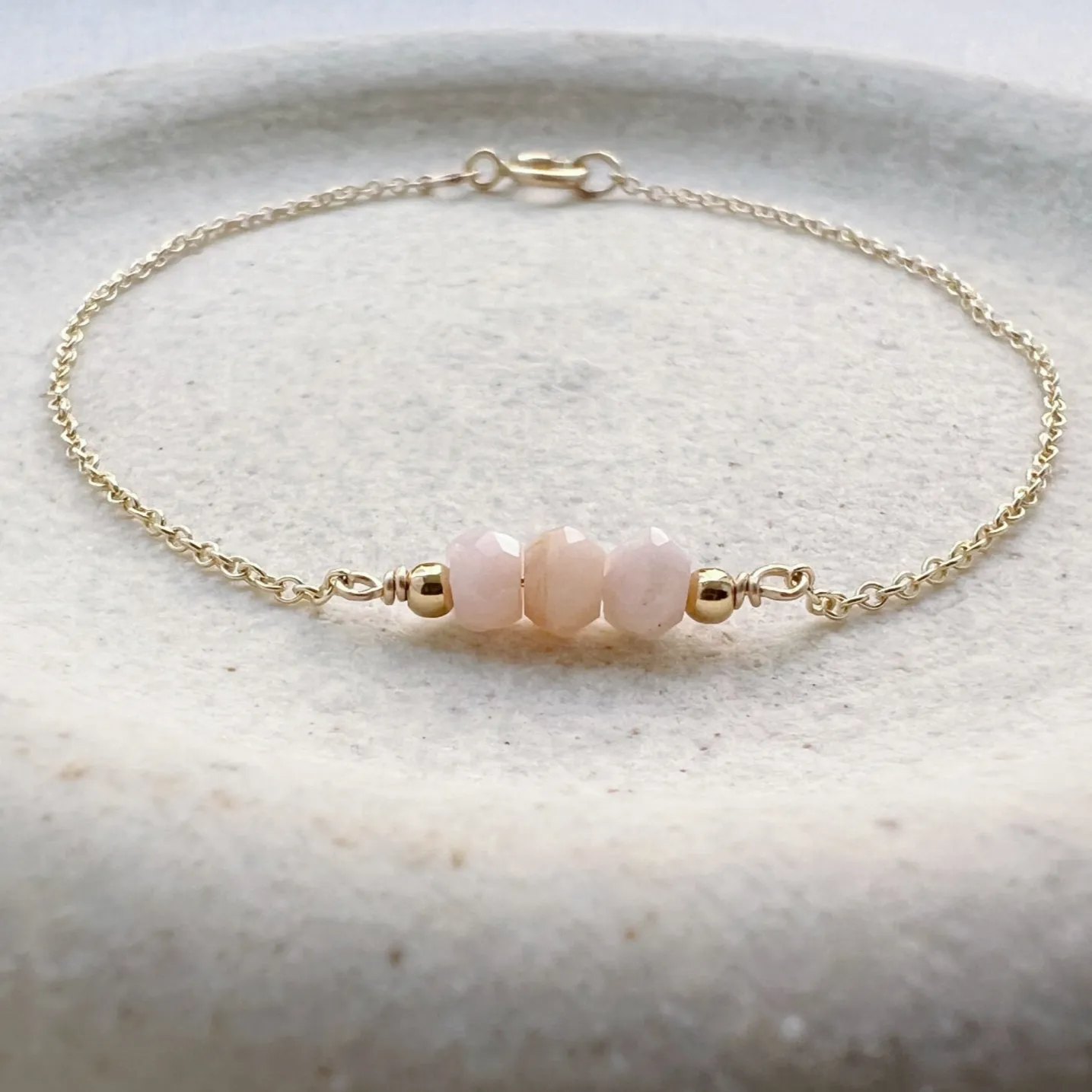 Baby Pink Opal Bracelet