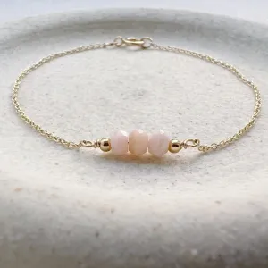 Baby Pink Opal Bracelet