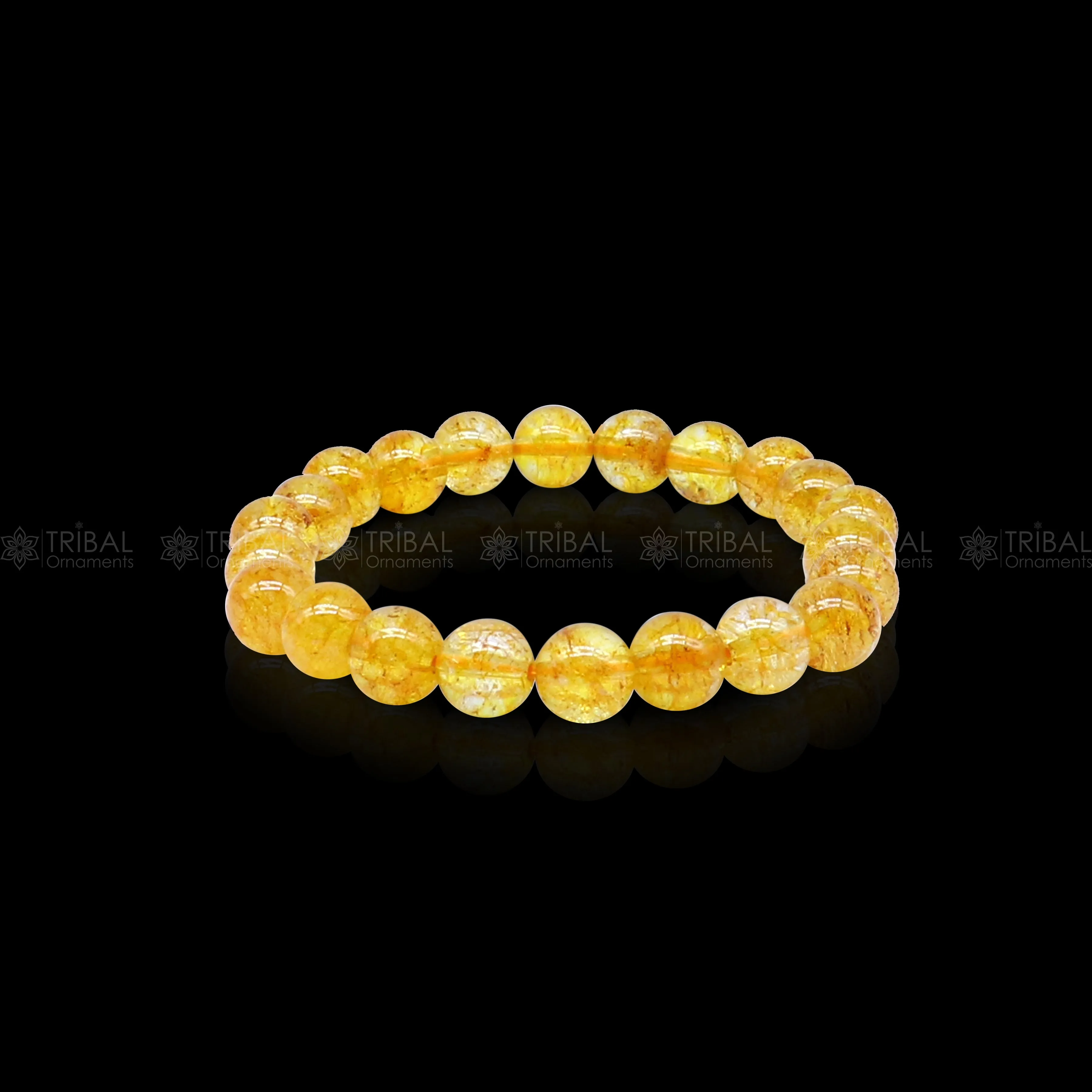 Brighten your day with our Citrine Crystal Bracelet stnbr108