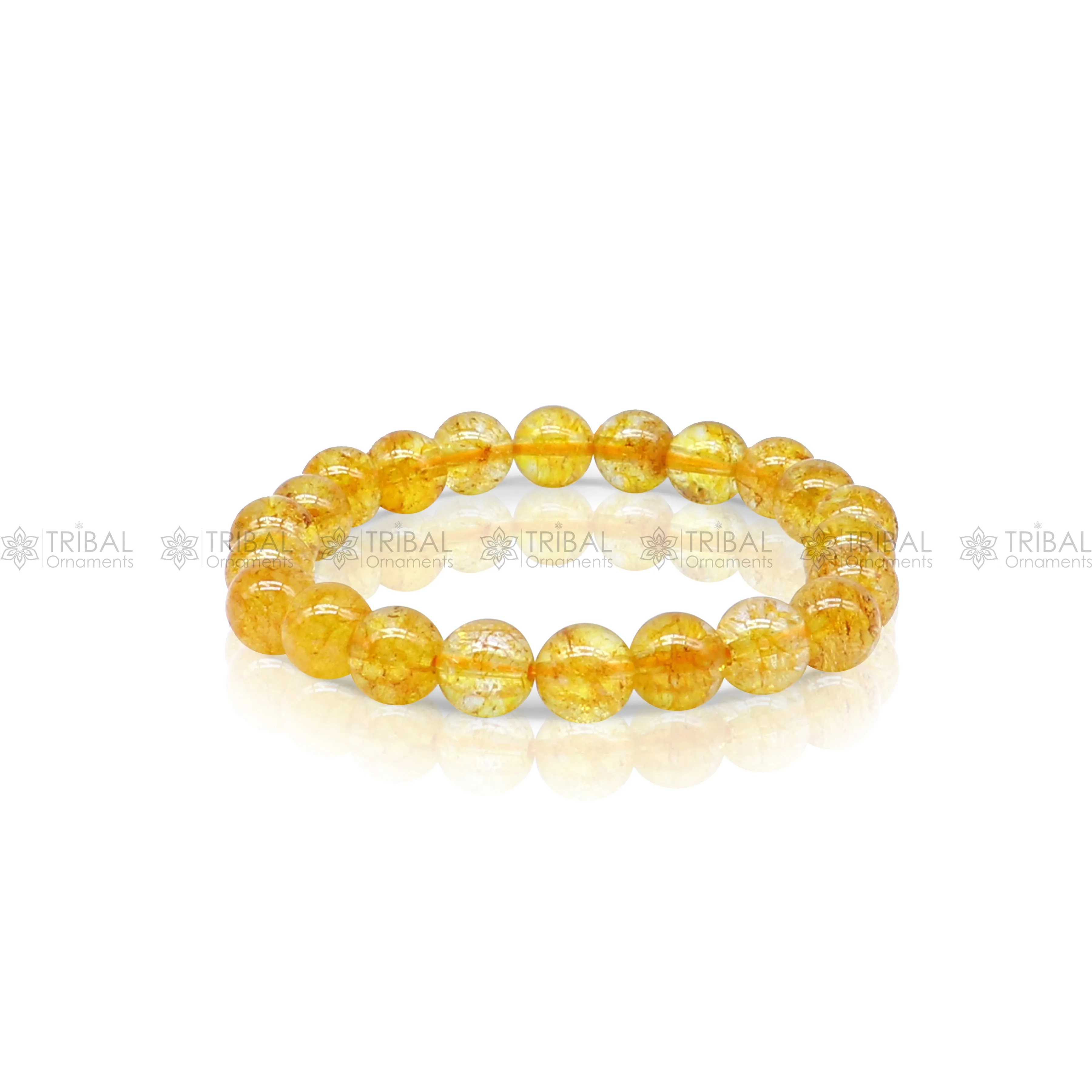 Brighten your day with our Citrine Crystal Bracelet stnbr108