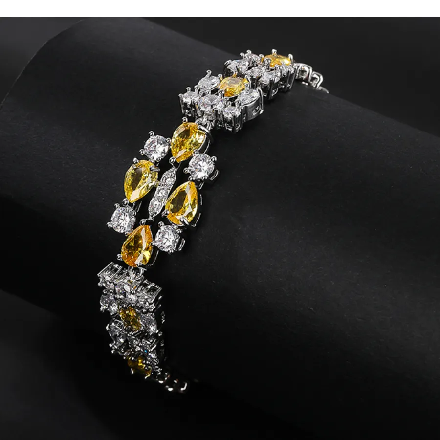 Citrine Blossom Bracelet