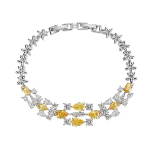 Citrine Blossom Bracelet