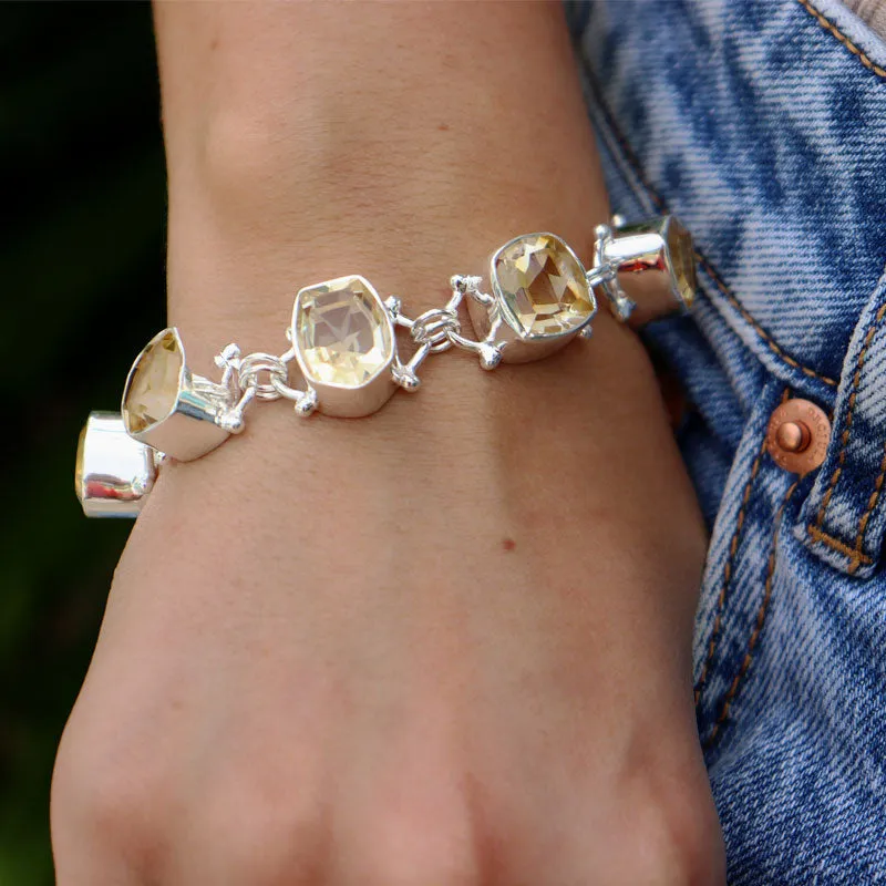 Citrine Unique Bohemian Style Bracelet