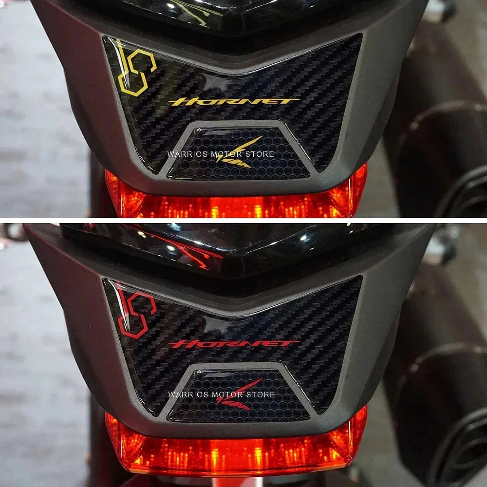 Color: Dark Grey - 3D motorcycle stickers motorcycle rear
