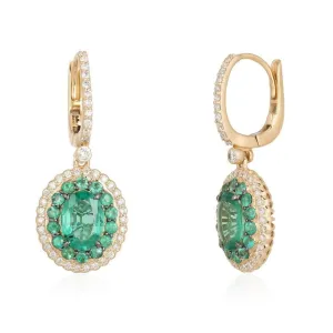 Diamond Dreams Radiant Drop Earrings