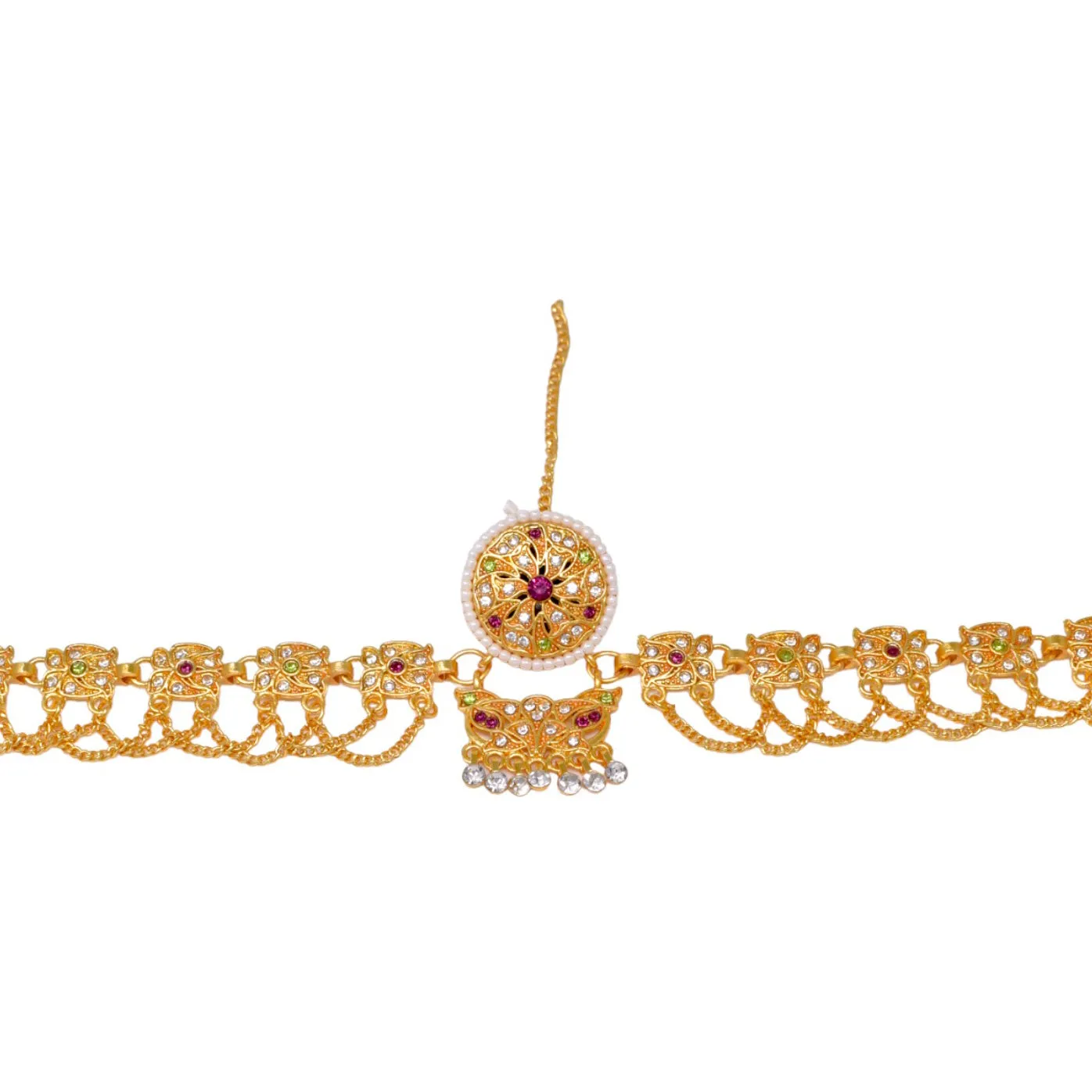 Ethnic Rakhdi Borla: AD Bridal Splendor