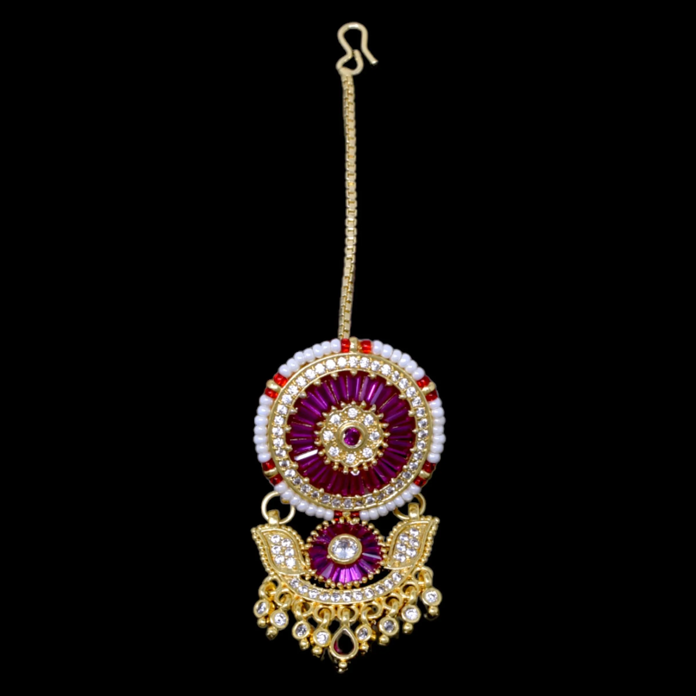 Ethnic Rakhdi Borla: AD Studded Elegance