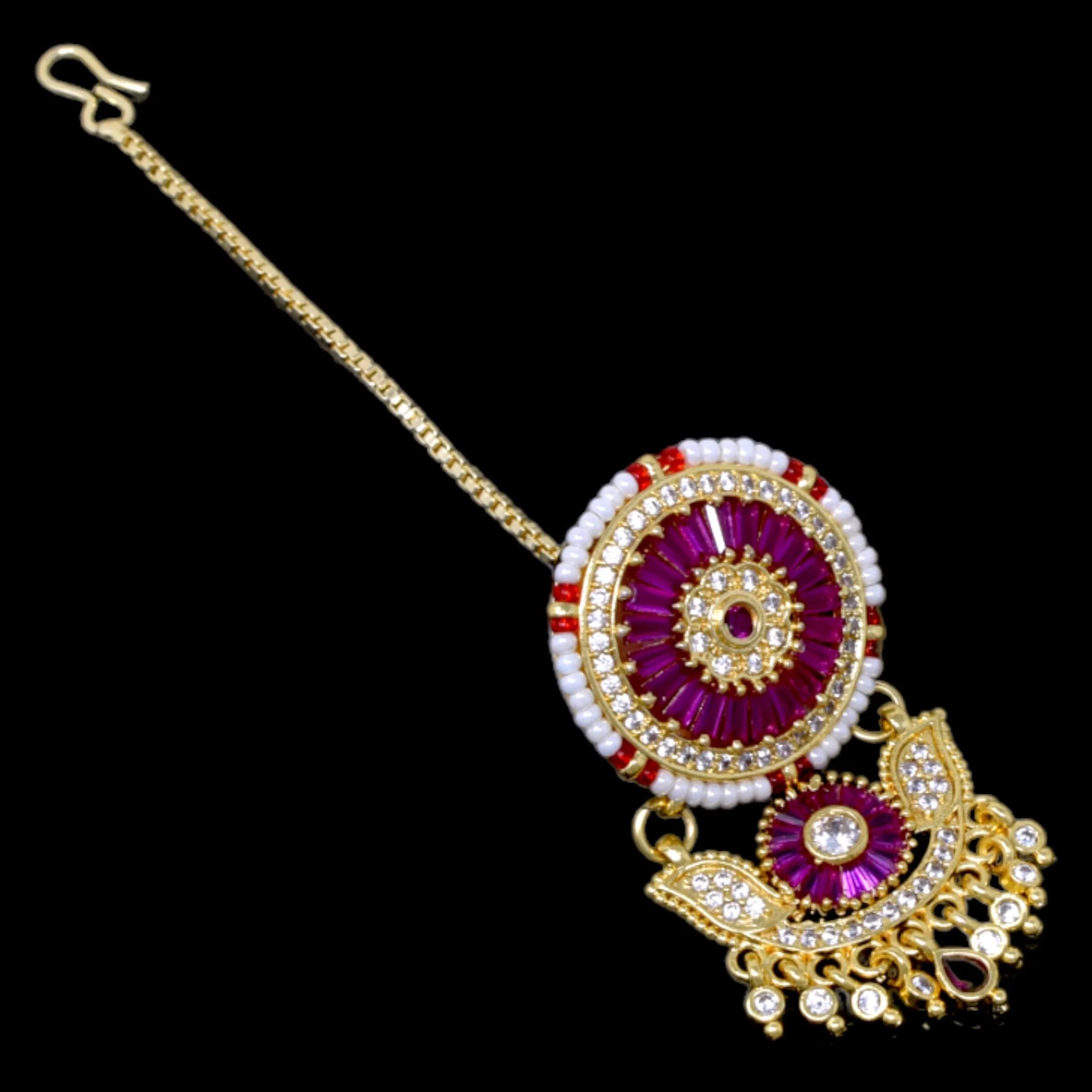 Ethnic Rakhdi Borla: AD Studded Elegance