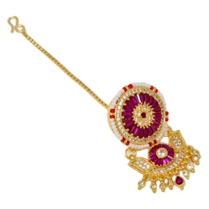 Ethnic Rakhdi Borla: AD Studded Elegance