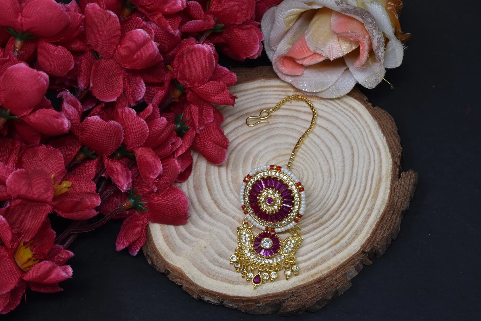 Ethnic Rakhdi Borla: AD Studded Elegance