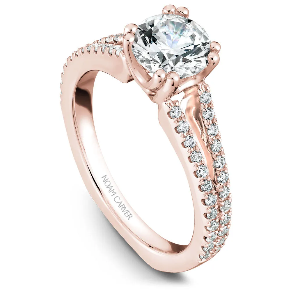 Noam Carver Engagement Ring - B001-03RS-100A