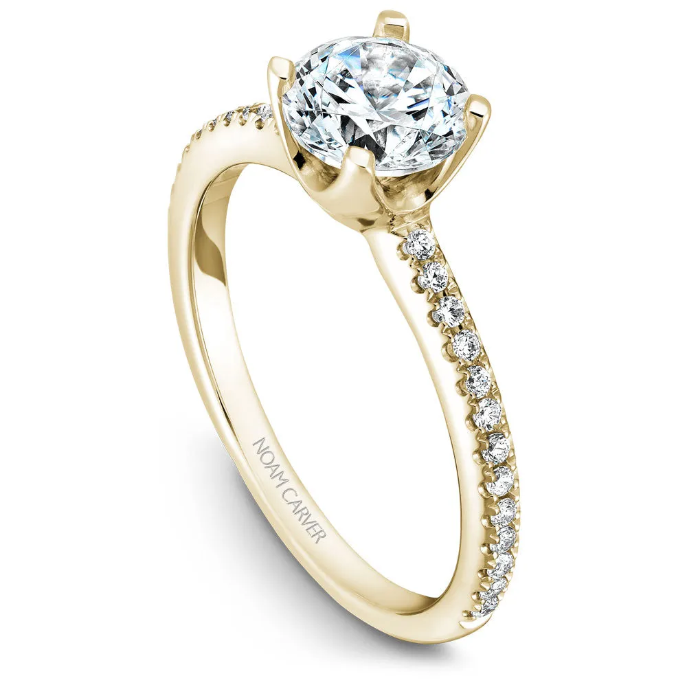 Noam Carver Engagement Ring - B027-02YM-100A