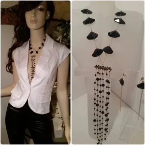 Onyx 14K Necklace