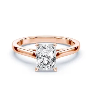 Radiant Slim Cathedral Classic Ring