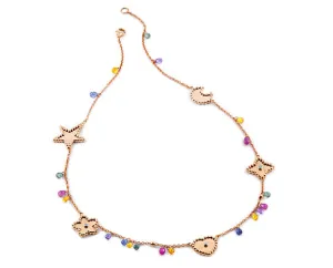 Rose gold necklace