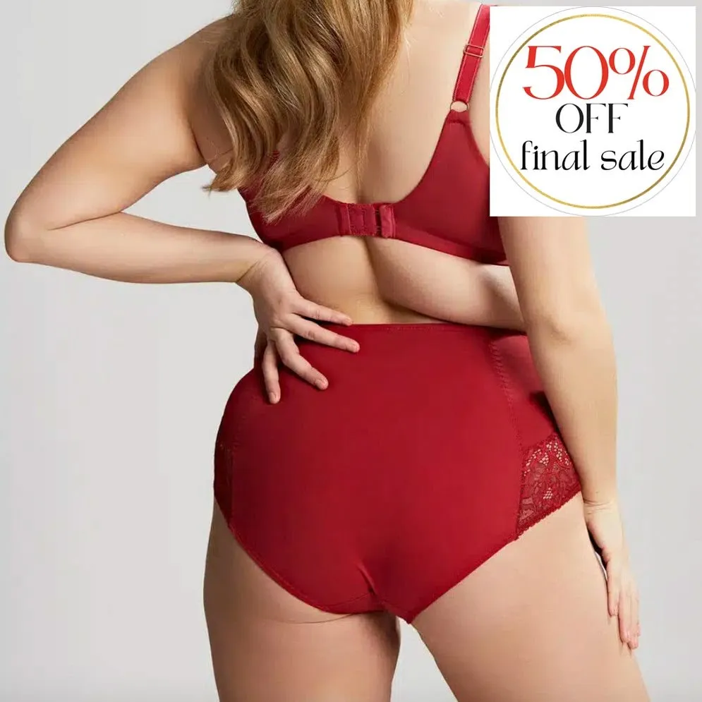 Sculptresse Estel High Waist Brief in Raspberry 9684