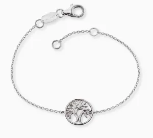 Silver Tree Of Life Bracelet